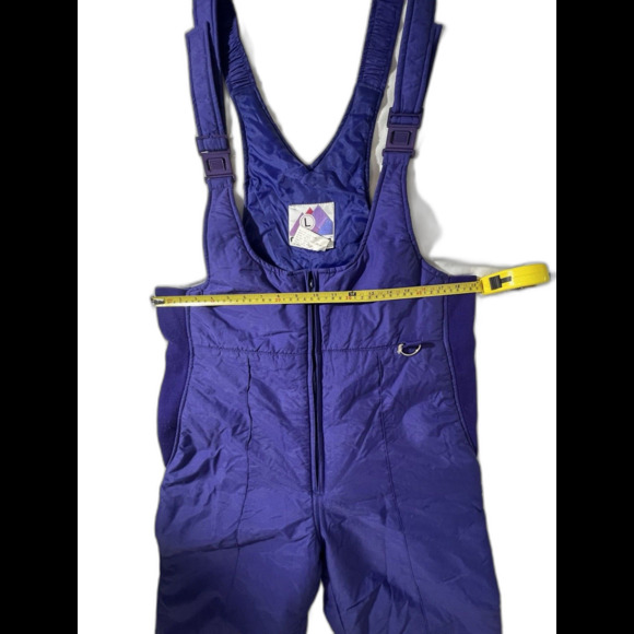 Grand Targhee Purple Snow Bib Full Zip Women’s L Style 2M-801 - Picture 6 of 10